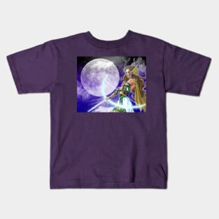 Artemis Greek Goddess Kids T-Shirt